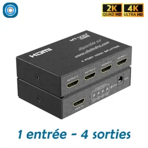Splitter HDMI 4 ports 4K