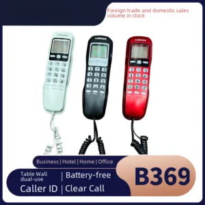 Téléphone fixe avec fil Panaphone KX-T2019CID