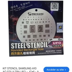 Raballe. STENCIL 18pcs mechanic par details