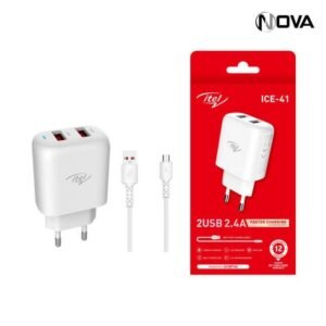 Chargeur Itel-Samsung-Tecno ICE-41 2usb 2.4A
