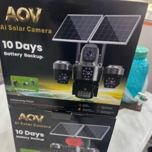 Camera de surveillance avec 2panneaux  solaire